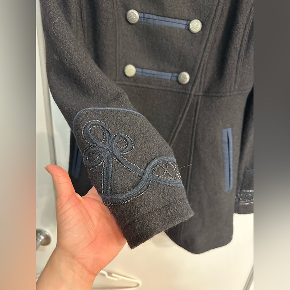 FREE PEOPLE PEA COAT - Picture 7 of 12